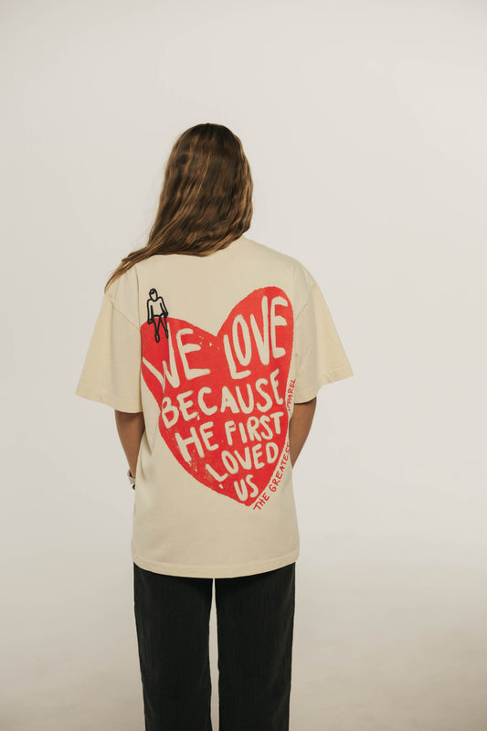 John 3:16 RED HEART T-shirt