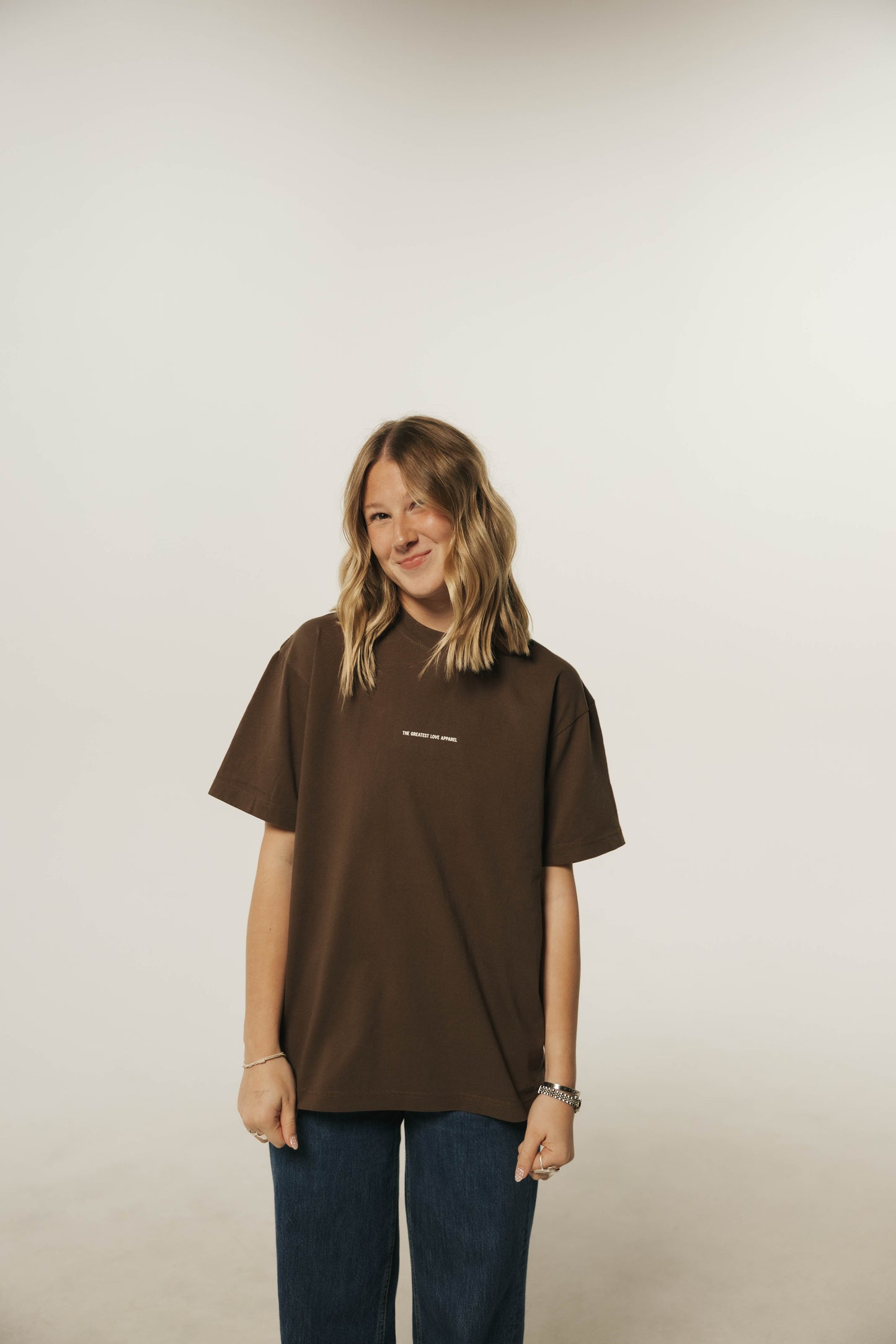 John 3:16 BROWN HEART T-shirt