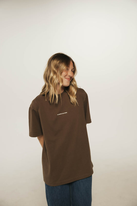 John 3:16 BROWN HEART T-shirt